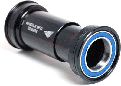 Räder Herstellung von Rädern MFG Bottom Bracket PressFit BB86 92 SRAM ABEC 3 Schwarz