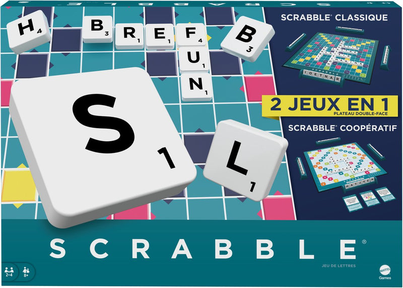 Mattel Scrabble Brettspiel Französisch