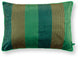 Pip Studio Dekokissen Multi Stripe – Kissen für das Wohnzimmer – Grün – 50x70cm
