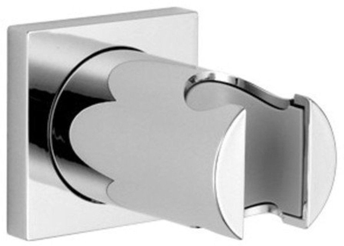 Grohe Regenbrause-Wandhalter mit quadratischer Rosette Chrom