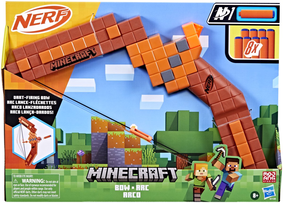 Nerf-Minecraft-Bogen