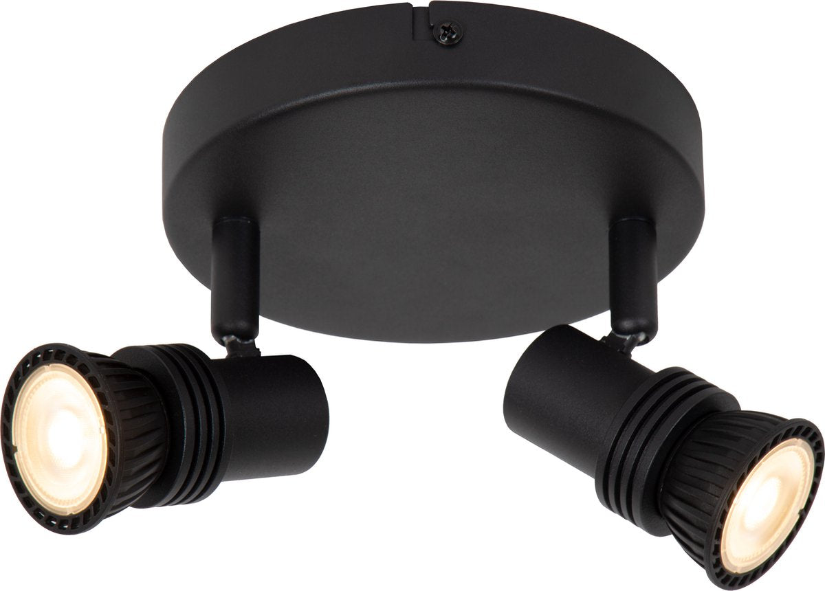 Lucide kianti - Deckenstrahler (Deckenleuchte) - ø 15 cm - 2xGU10 - Schwarz