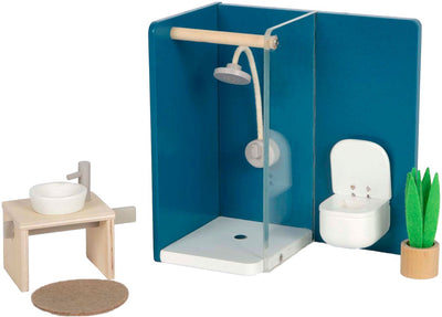Kleiner Fuß Holz Dollhouse Möbel Badezimmer