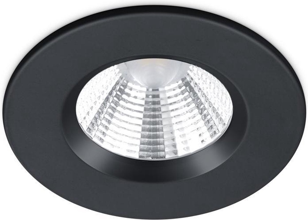 Trio Zagros - Einbaustrahler - Schwarz matt - inkl. 1x SMD 5W