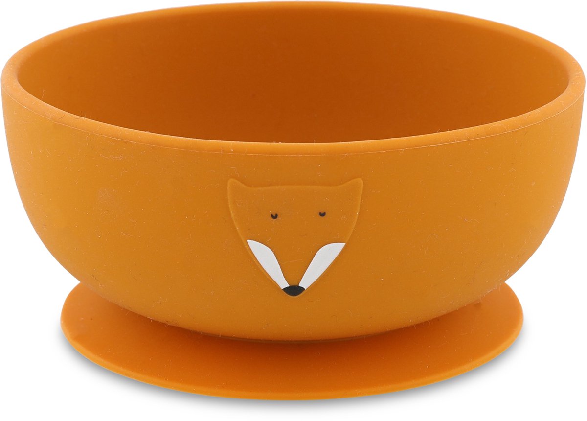 Trixie Silicone Bowl mit Saugnapfbecher Mr. Fox