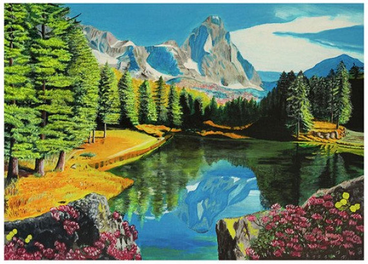 Ravensburger Jigsaw Puzzle Rocky Mountain Reflexionen, 300st.