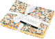 Patchwork Stoff gelb 45x55 cm, 4st.