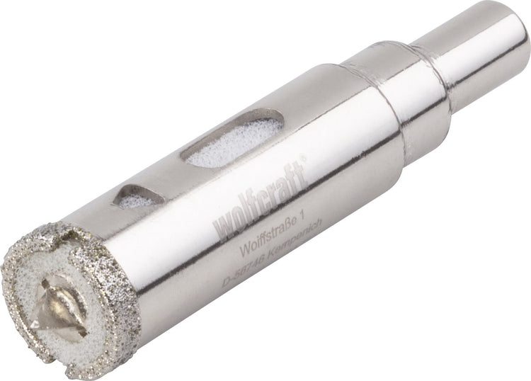 Wolfcraft – Diamantbohrer 18 mm – Fliesenbohrer 18 mm – Diamant-Lochsäge – 5920000