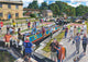 Gibsons – Wiltshire Waterways (von Bryan Evans) – 1000 Teile 68×49cm (B×H) – Puzzle für Erwachsene