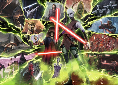 Ravensburger Jigsaw Puzzle Star Wars Bösewicht Asajj Ventress, 1000st.