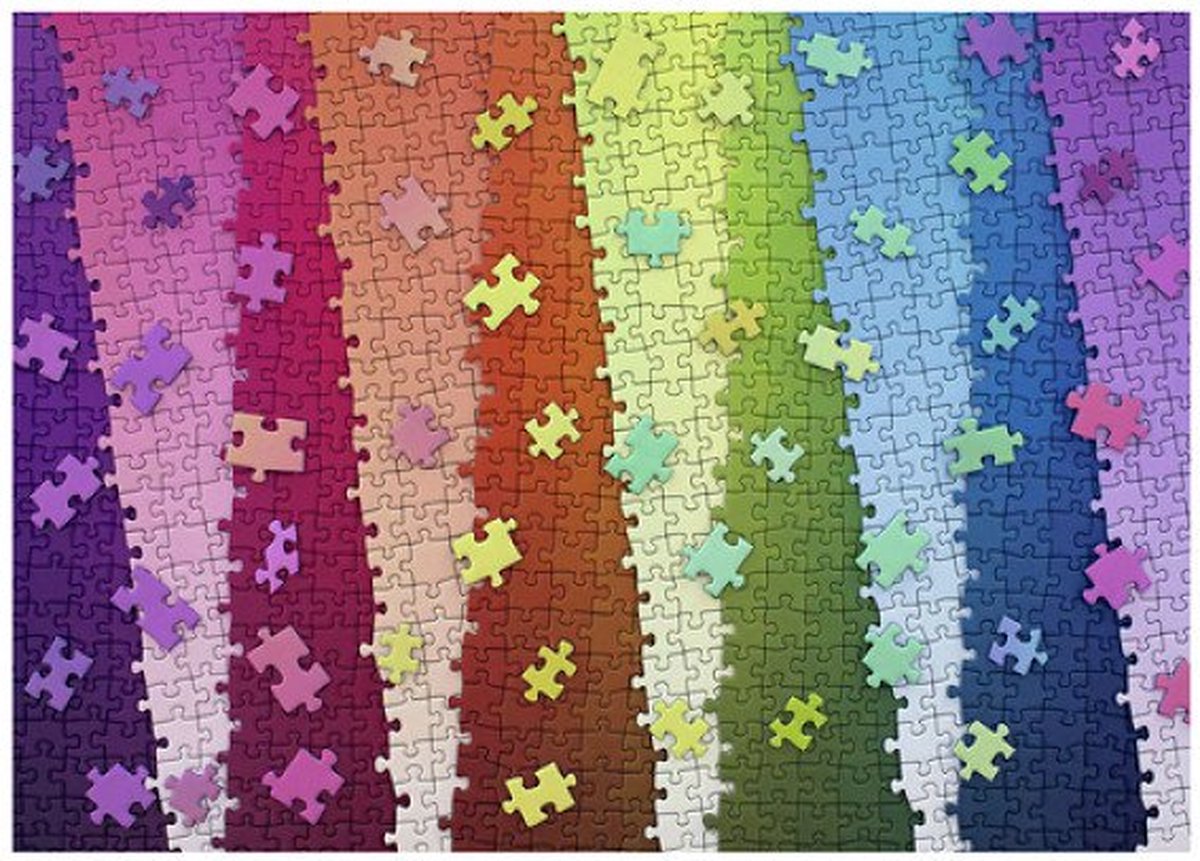Ravensburger Jigsaw Puzzle Karen Puzzles Farbe nach Farbe, 1000st.