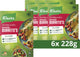 Knorr World Dishes Mexikanische Burritos-Mahlzeitenpaket – 6 x 228 g – Vorteilspackung