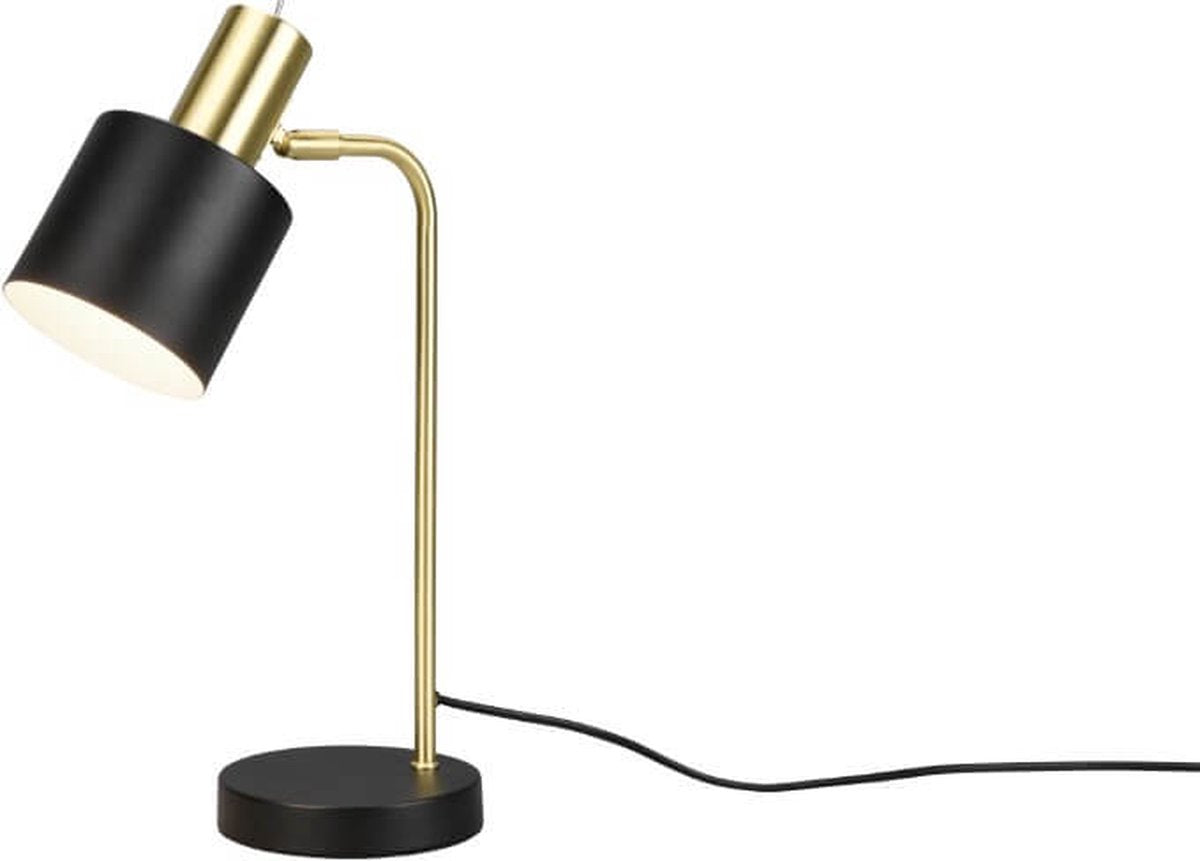Reality Adam - Tischleuchte - Schwarz-Gold - exkl. 1x e14 4 w