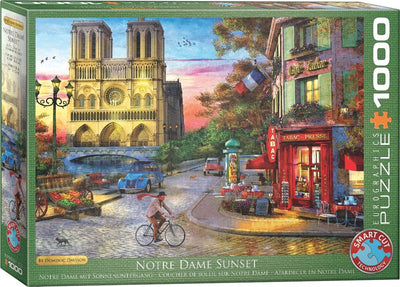 Eurographics – Sonnenuntergang in Notre Dame [Sonnenuntergang von Notre Dame] – Dominic Davison – 1000 Teile 68×48 cm (B×H) – Puzzle