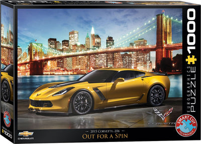 Eurographics – Corvette Z06 macht eine Spritztour – 1000 Teile 68×48cm (B×H) – Puzzle