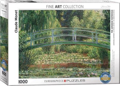 Eurographics – Die japanische Brücke [le pont japonais] – Claude Monet – 1000 Teile 68 × 48 cm (B × H) – Kunstpuzzle