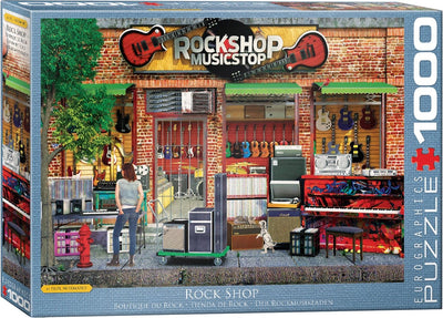 Eurographics – Rock Shop [Rock Shop] – Paul Normand – 1000 Teile 68 x 48 cm (B x H) – Puzzle
