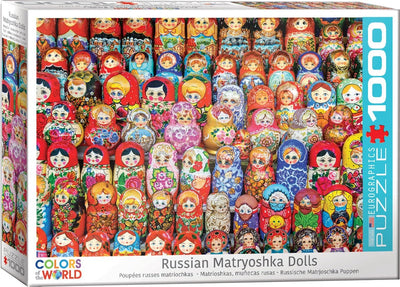 Eurographics – Russische Matroschka-Puppen – 1000 Teile 68×48cm (B×H) – Puzzle