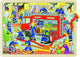 Goki Holzpuzzle Feuerbrigade, 48st.
