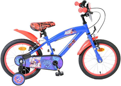 Volare Sonic Kinderfahrrad – Jungen – 16 Zoll – Blau – zwei Handbremsen