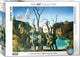 Eurographics - swans reflected as elephants [les cygnes qui se reflètent en éléphants] - salvador dali - 1000 pieces 68×48cm (w×h) - fine art jigsaw puzzle