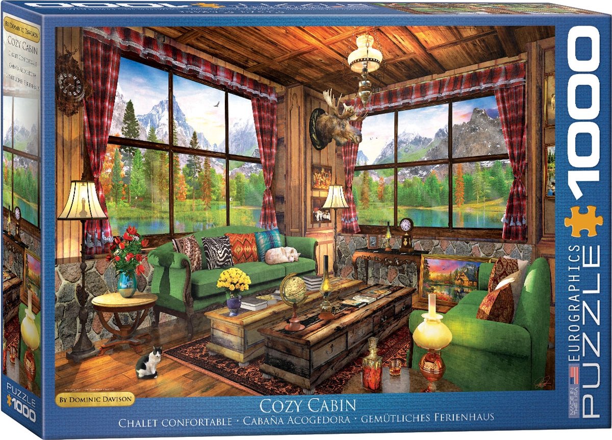Eurographics – Cosy Cabin – Dominic Davison – 1000 Teile – Puzzle
