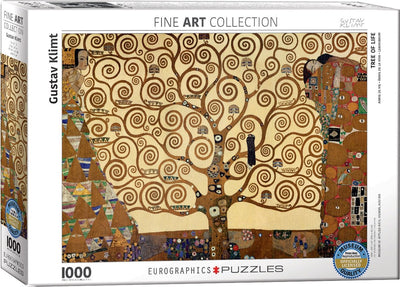 Eurographics – Der Lebensbaum – Gustav Klimt – 1000 Teile 68×48cm (B×H) – Kunstpuzzle