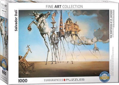 Eurographics – Die Versuchung des Heiligen Antonius [la tentation de saint antoine] – Salvador Dali – 1000 Teile 68 × 48 cm (B × H) – Kunstpuzzle