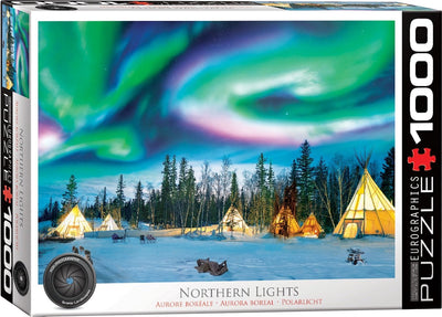 Eurographics – Nordlichter [Nordlichter] – 1000 Teile 68×48 cm (B×H) – Puzzle