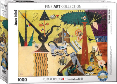 Eurographics – Der Karneval des Harlequins [le carnaval d'arlequin] – Joan Miro – 1000 Teile 68 × 48 cm (B × H) – Kunstpuzzle