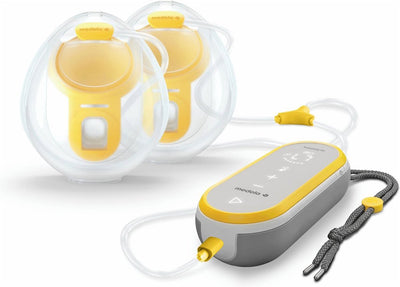 Medela Freestyle Freisprech-Milchpumpe – Doppelte elektrische Milchpumpe – Freisprecheinrichtung – tragbar – wiederaufladbarer Akku