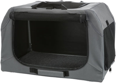 Trixie weicher Zwinger Easy Travel Bench Grau