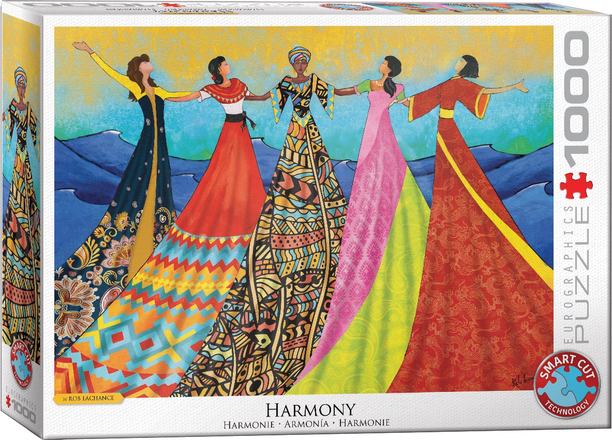 Eurographics - Harmonie [Harmonie] - 1000 Teile 68×48cm (B×H) – Puzzle