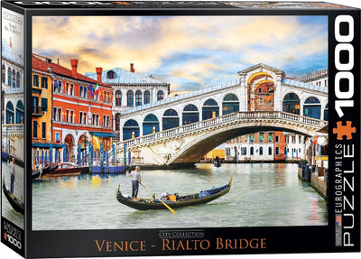 Eurographics – Rialtobrücke in Venedig – 1000 Teile 68×48cm (B×H) – Puzzle