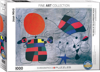 Eurographics Puzzle „Das Lächeln des Extravaganten“ – 1000 Teile