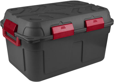 Sunware q-line wasserdichte Aufbewahrungsbox mit Deckel 130 l – 79 x 54,5 x 42,5 cm