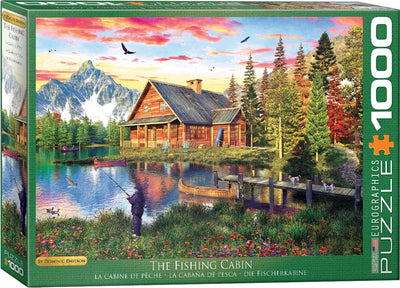 Eurographics – Die Fischerhütte – Dominic Davison – 1000 Teile 68×48 cm (B×H) – Puzzle