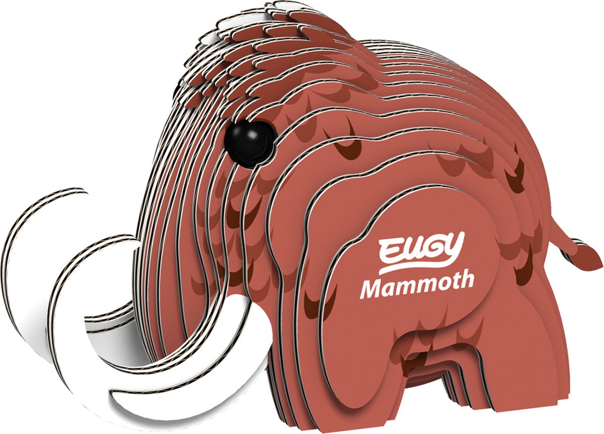 Eugy 3D-Puzzle – Mammut – Vorgeschichte – nachhaltig – alle sammeln – 6 Jahre