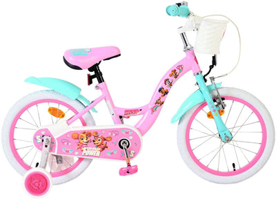 Paw Patrol Kinderfahrrad – Mädchen – 16 Zoll – Rosa