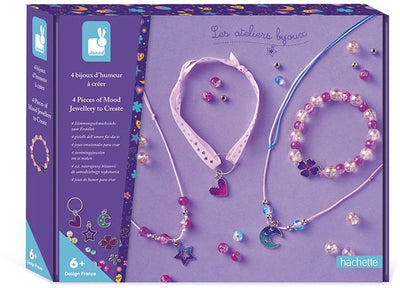 Janod – les ateliers bijoux – komplettes Bastelset für Schmuck