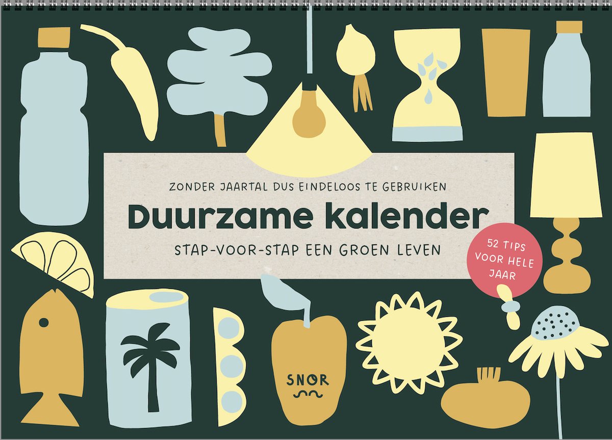 Nachhaltiger Kalender ohne Markenzeichen
