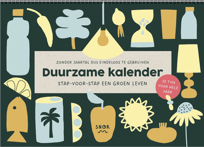 Nachhaltiger Kalender ohne Markenzeichen