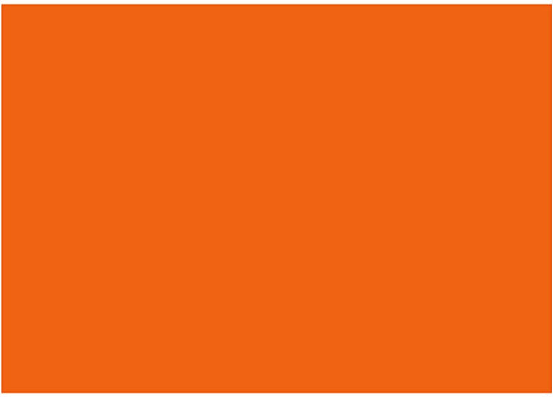 Creativ Company Eva Foam Sheets Orange, A4, 10st.