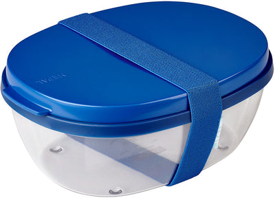 Mepal - Ellipse Lunchbox - 1425 ml - Salatbox - Vivid Blue