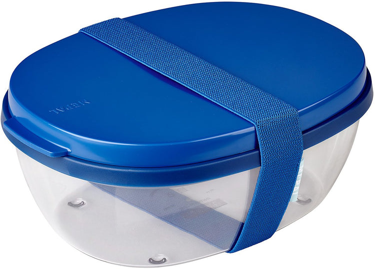Mepal - Ellipse Lunchbox - 1425 ml - Salatbox - Vivid Blue