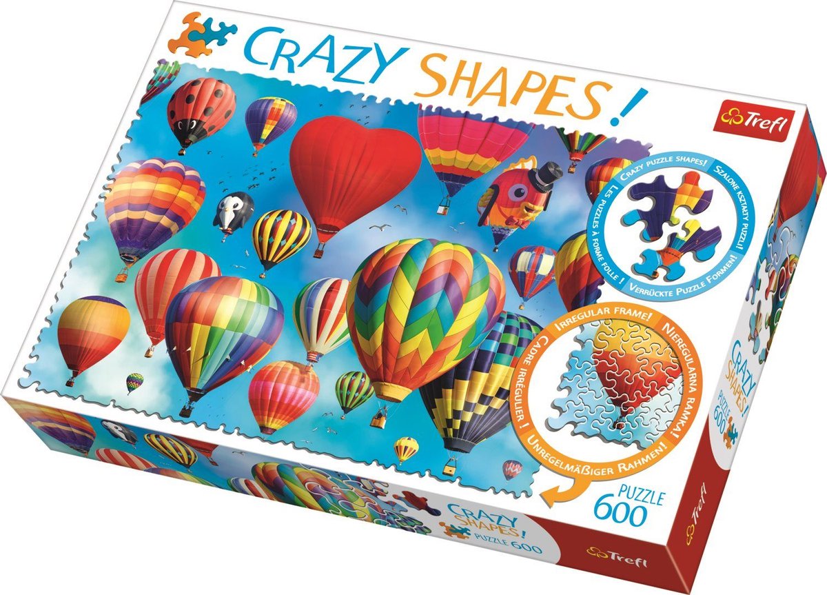 Trefl 600cs – bunte Luftballons