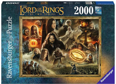 Ravensburger Jigsaw Puzzle Lord of the Rings Die beiden Türme, 2000st.