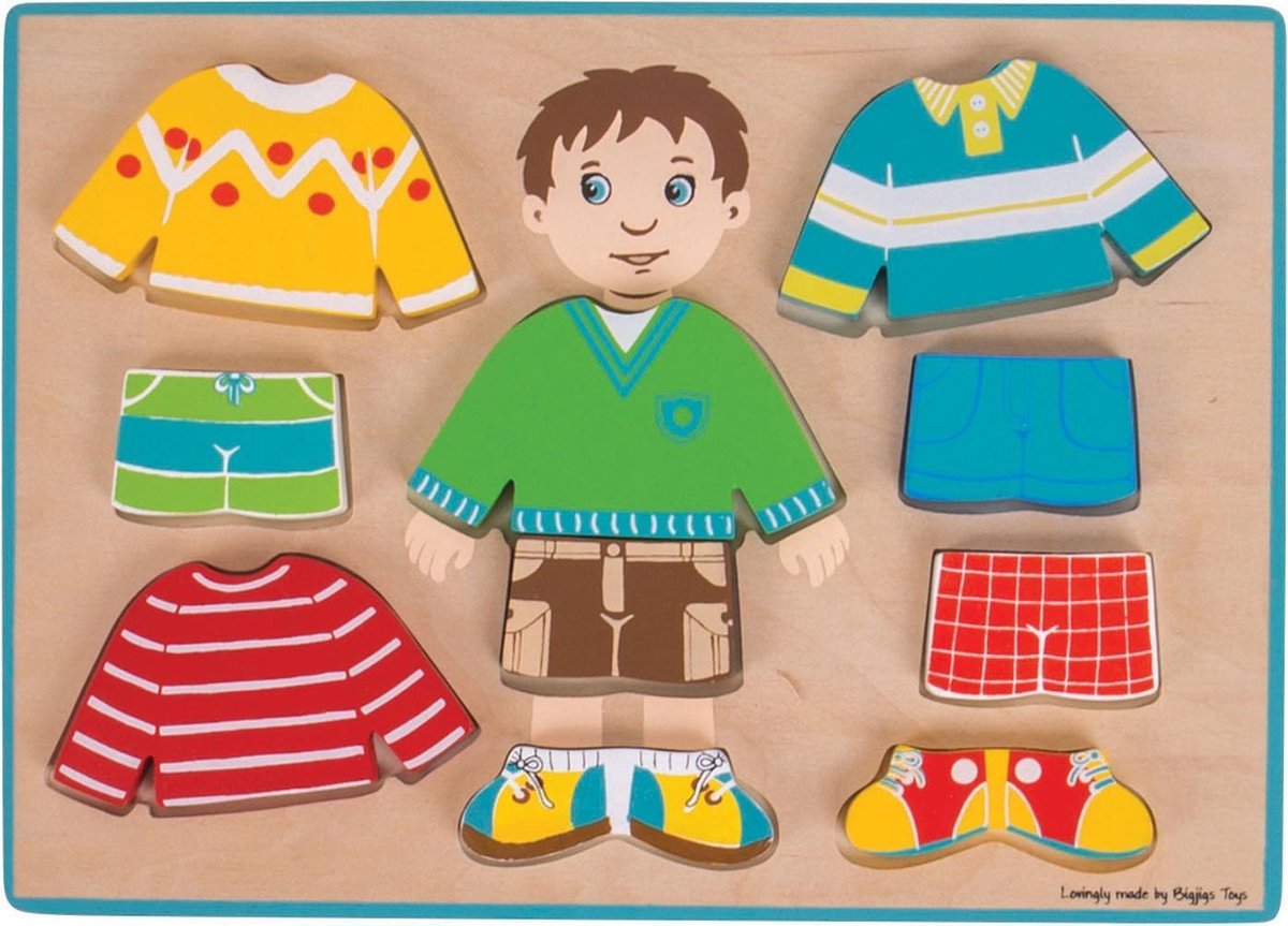 Bigjigs Wickelauflagen-Puzzle