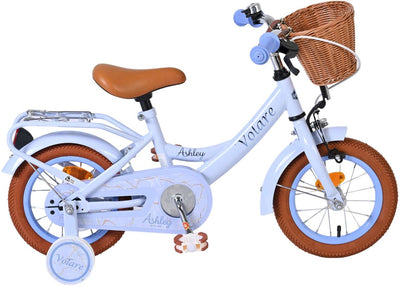 Volare Ashley Kinderfahrrad – Mädchen – 12 Zoll – Pastellblau