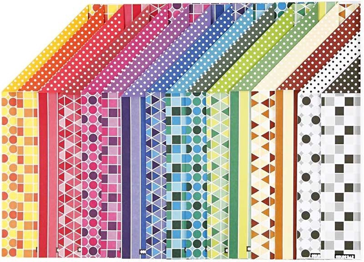 Farbleiste Papierdruck A4 100gr, 16 Blätter